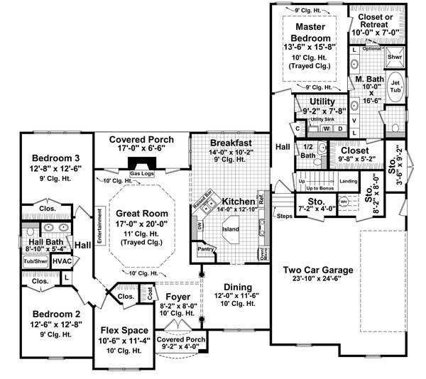 Floor Plan First Story