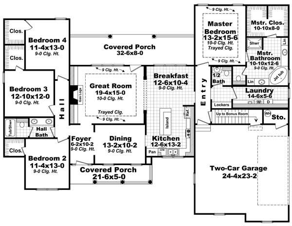 Floor Plan First Story