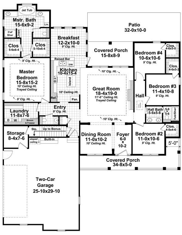 Floor Plan First Story