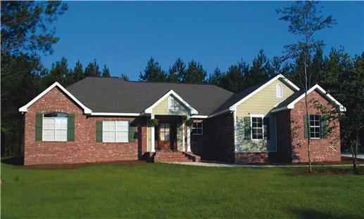 Main image for house plan # 7843
