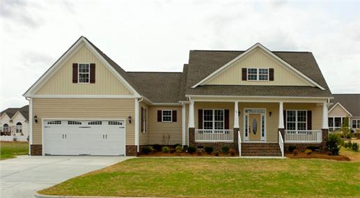 This is a homely rendering of these Craftsman Homeplans.
