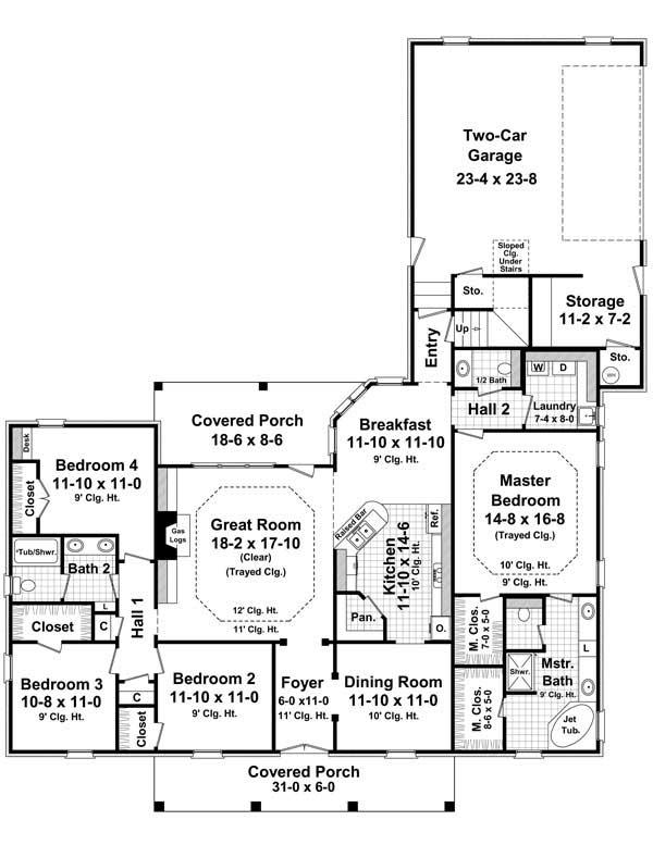 Floor Plan First Story