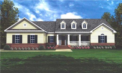 Main image for house plan # 7846