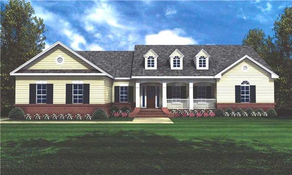 Main image for house plan # 7846