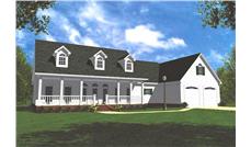 Main image for house plan # 7840