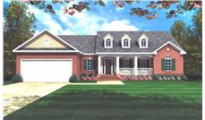Main image for house plan # 7838