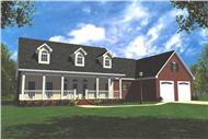 Main image for house plan # 7834