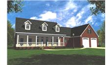Main image for house plan # 7834