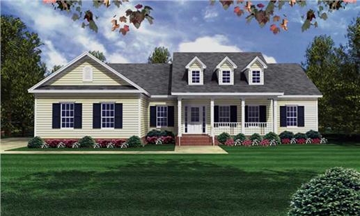 Main image for house plan # 15511