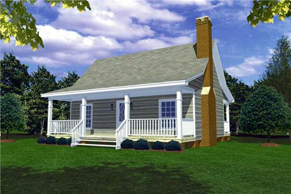 Main image for house plan # 9290