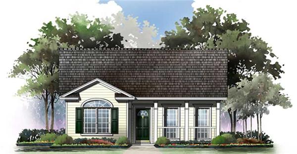 Main image for house plan # 15501