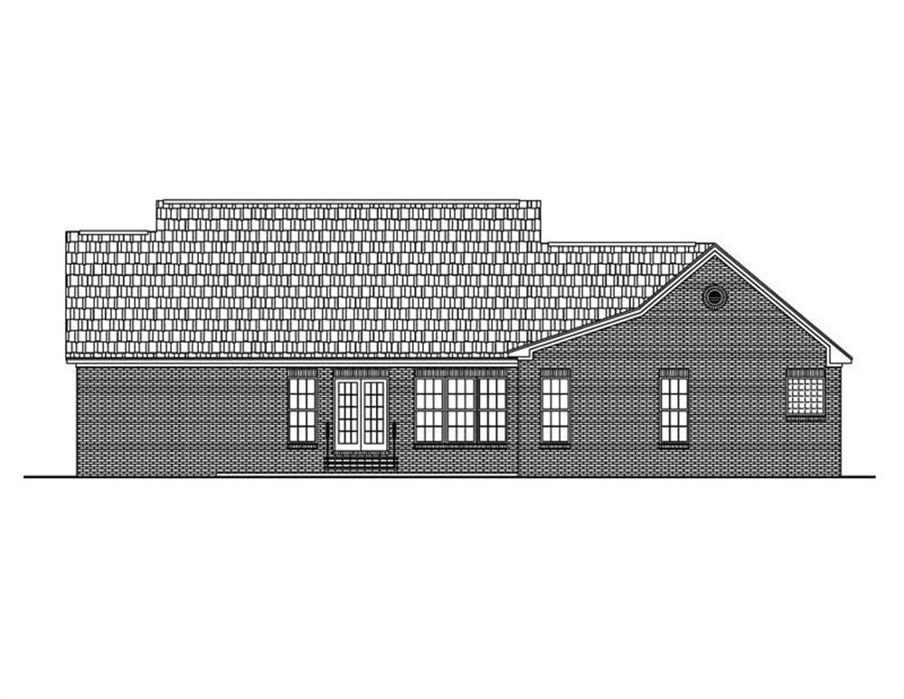 Rear Elevation BB-1600-4