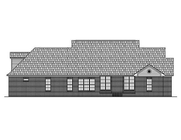 Rear Elevation BB-2500-2