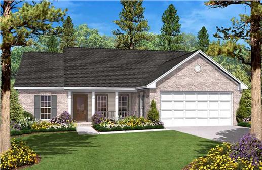 Main image for house plan # 20611