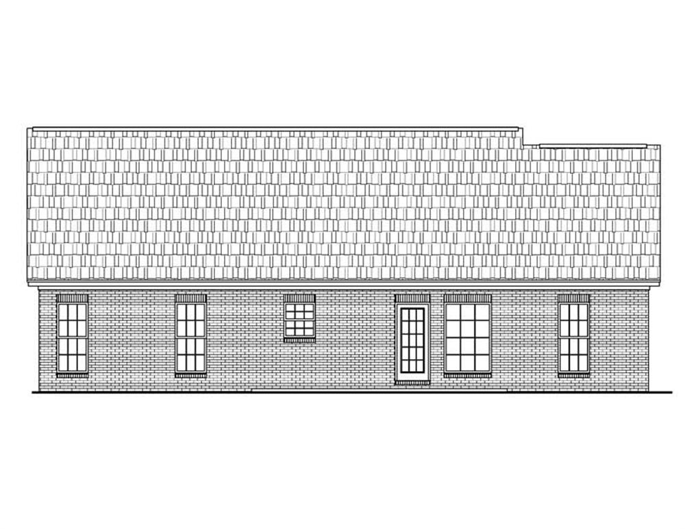 Rear Elevation BB-1400-4