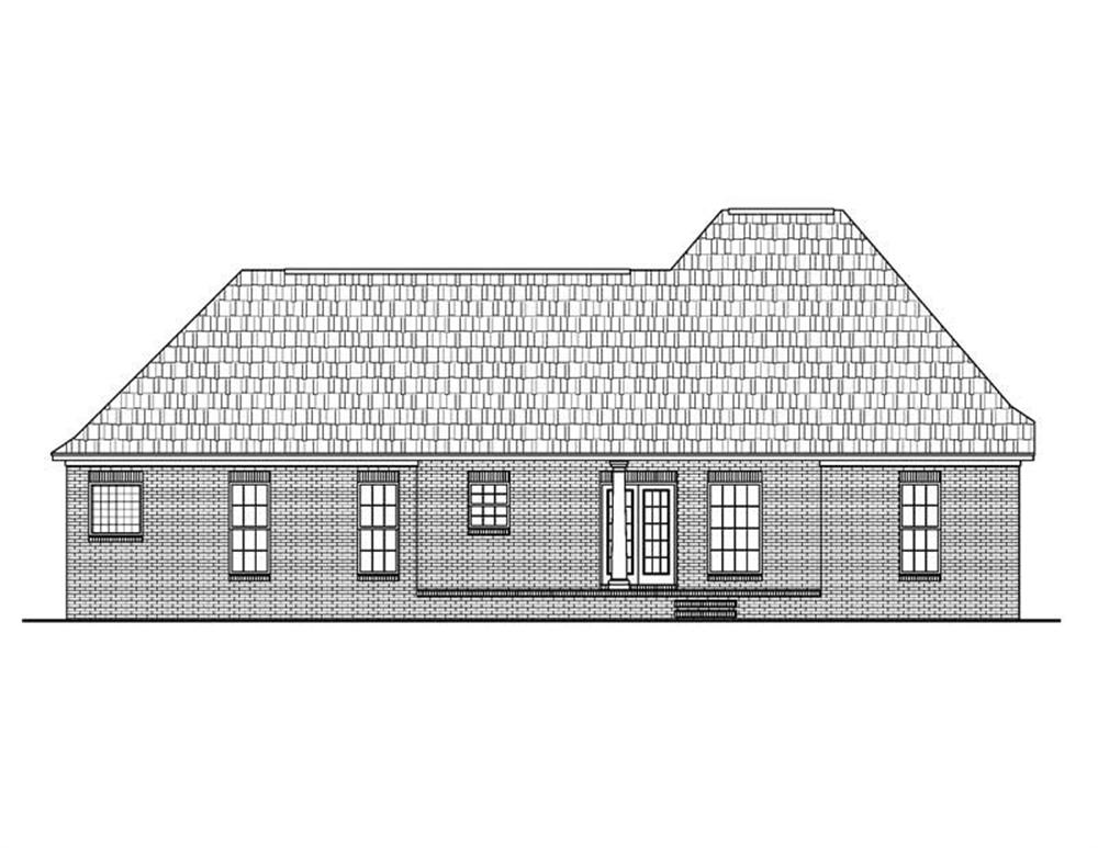 Rear Elevation BB-1600-5