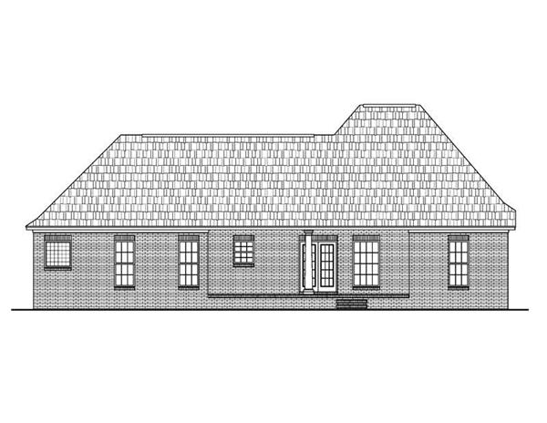 Rear Elevation BB-1600-5