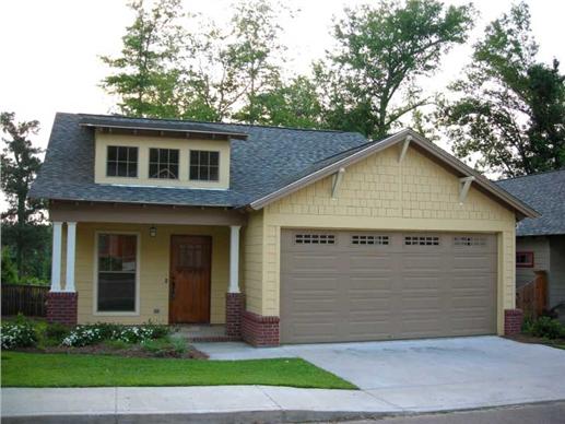 This is a color photo of these Bugalow Home Plans.