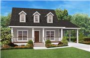 View house Plan#142-1036
