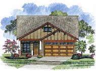 This is an artist's rendering of this particular set of Craftsman Homeplans.