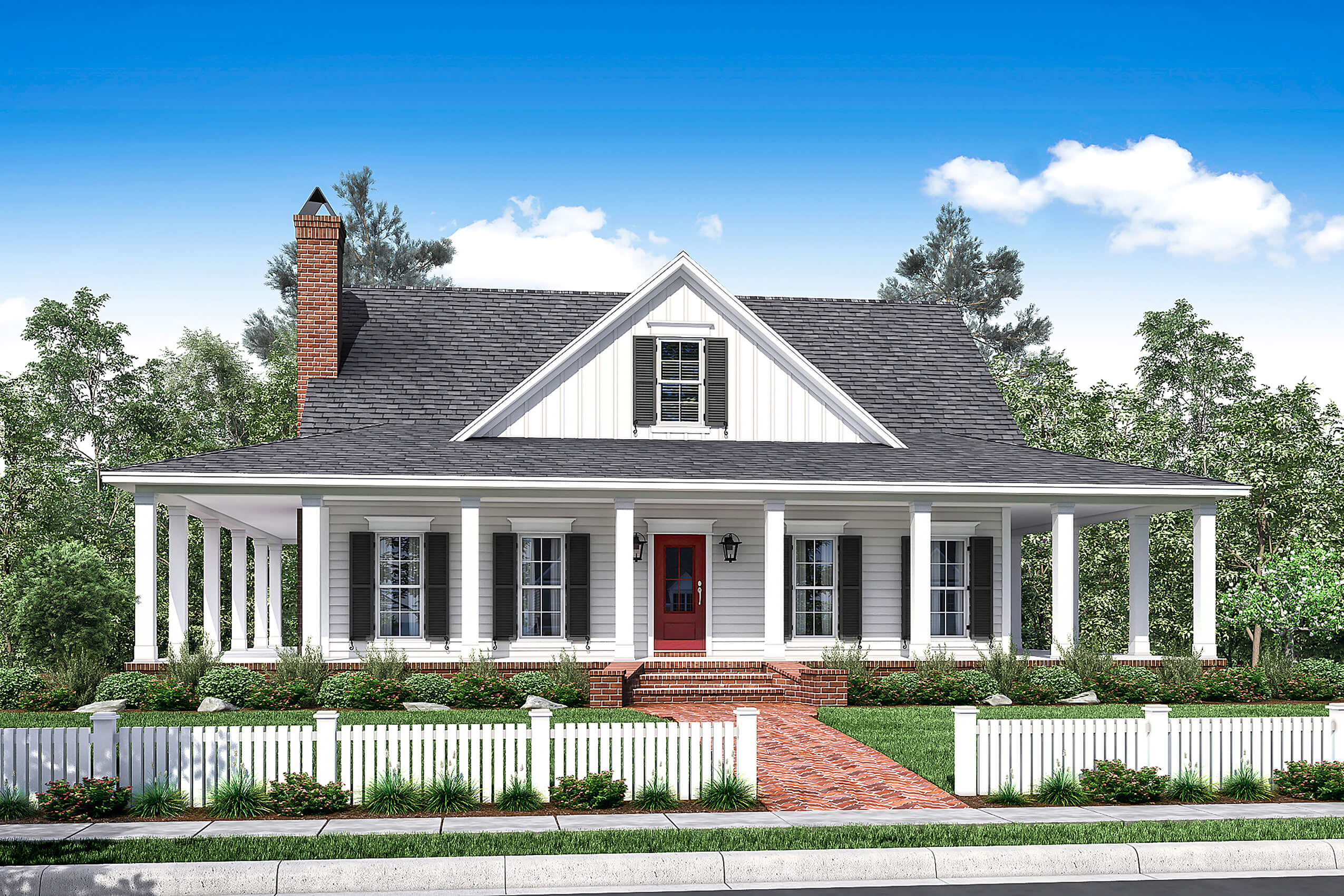 3 Bedrm, 2084 Sq Ft Southern Home with WrapAround Porch