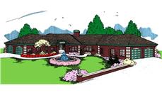 Main image for house plan # 7655