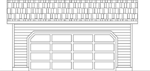 Front Elevation of this house plan