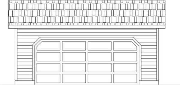 Front Elevation of this house plan