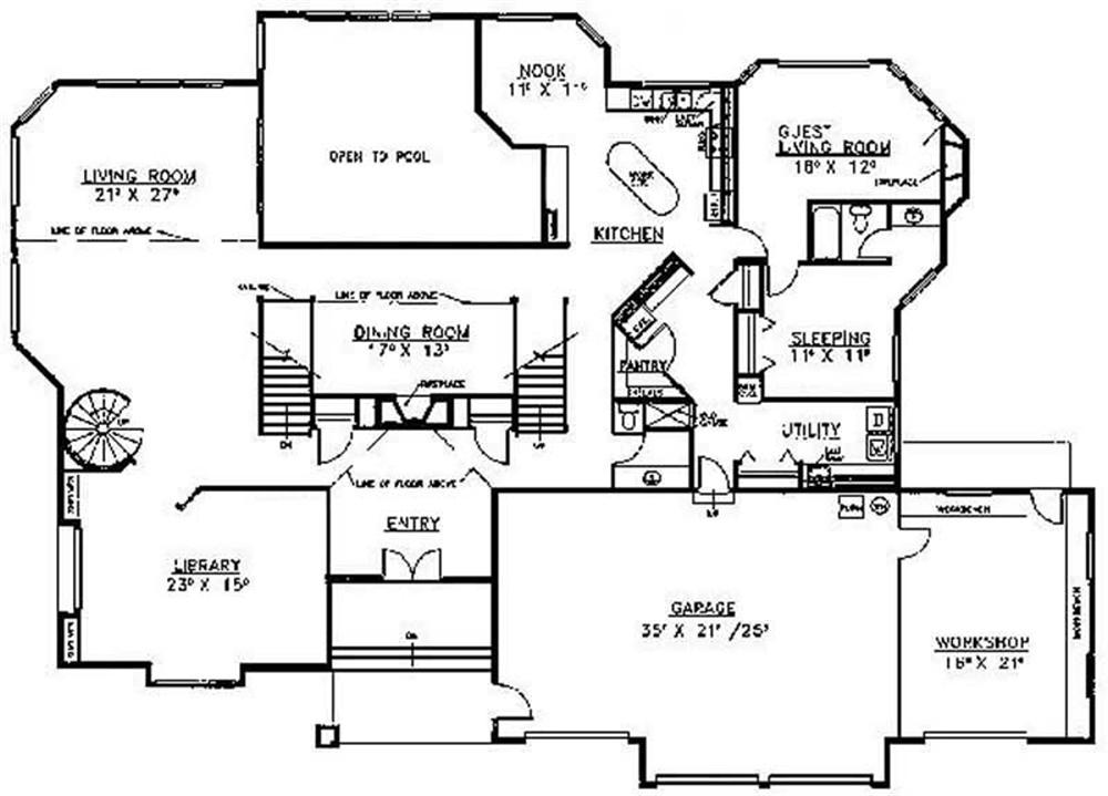 Floor Plan First Story