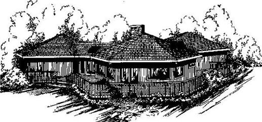 Main image for house plan # 9146