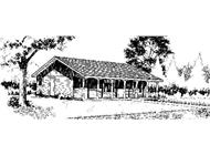 Main image for house plan # 8974