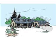 Main image for house plan # 9052