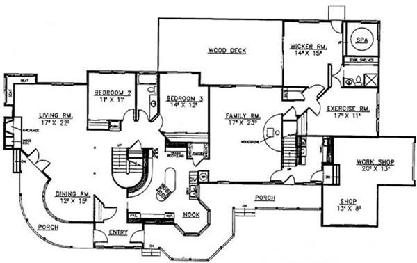 Floor Plan First Story