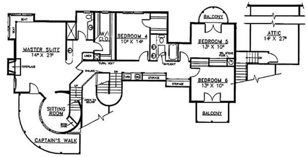 Floor Plan Second Story
