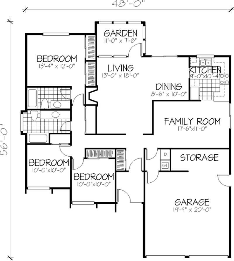 Floor Plan First Story