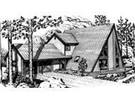 Color Rendering of this house plan