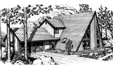 Color Rendering of this house plan