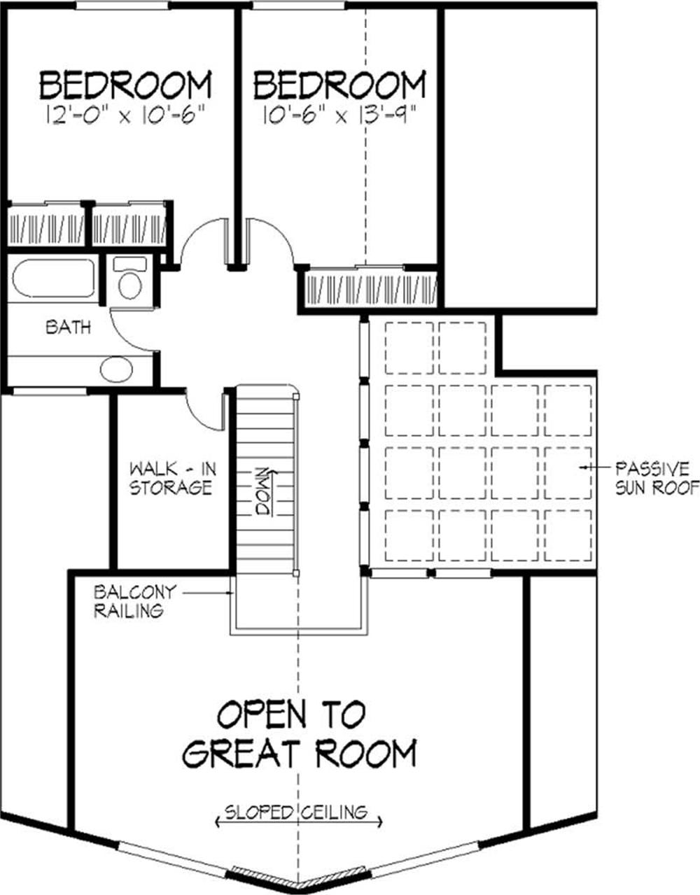 House Floor Plan Second Story