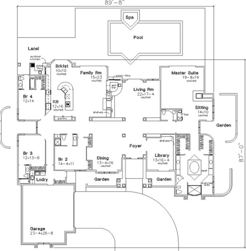 Floor Plan First Story