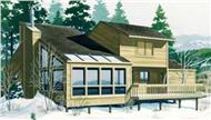 Front View of this house plan
