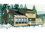 Front View of this house plan