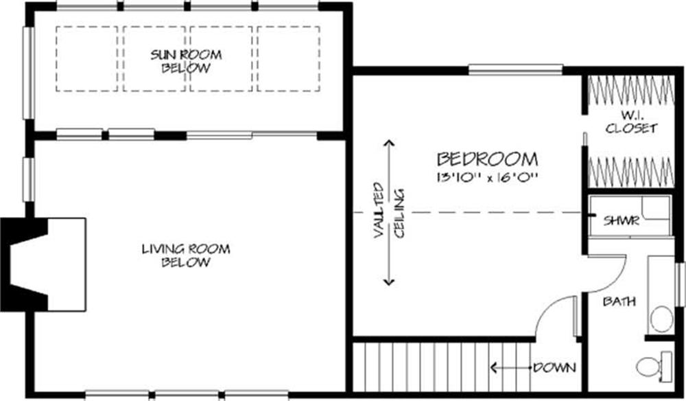 House Floor Plan Second Story