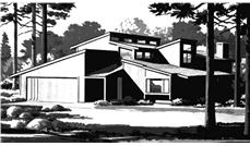 Front View to this home design