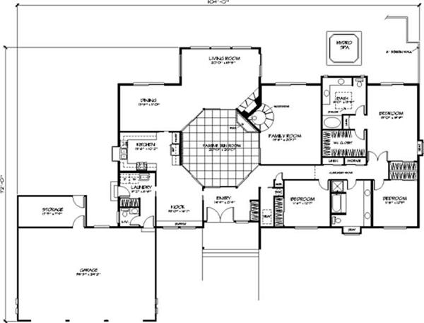 House Floor Plan First Story