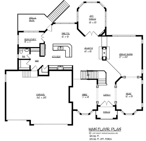 Floor Plan First Story