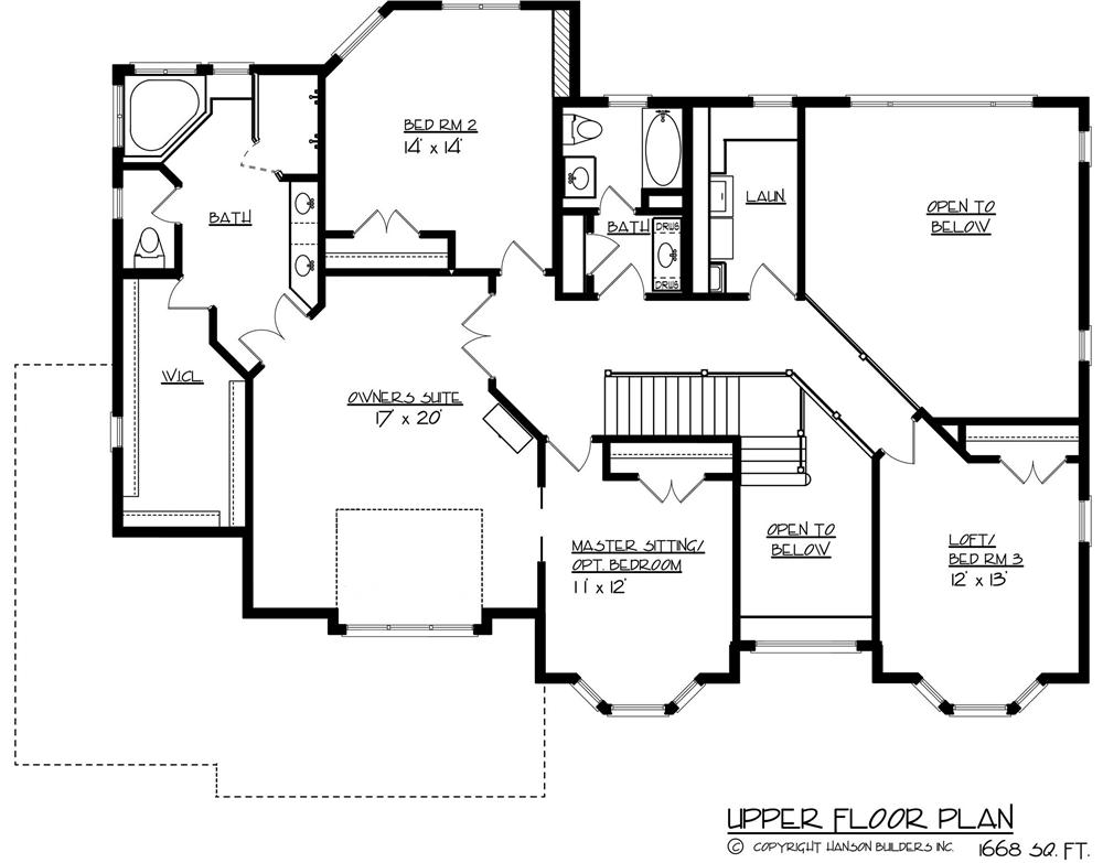 Floor Plan Second Story