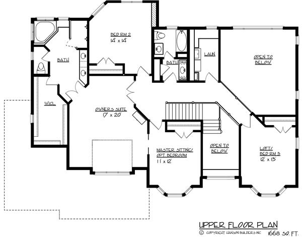Floor Plan Second Story