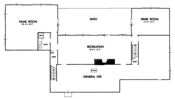 Floor Plan Basement