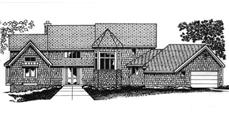 Main image for country home plans # 20704