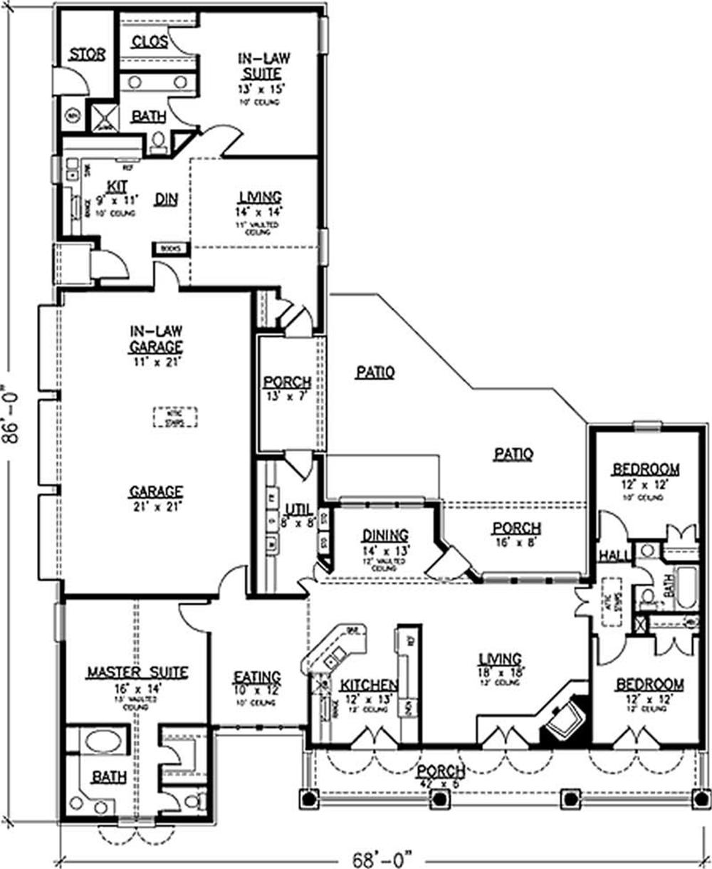 Main Level HOM-2401